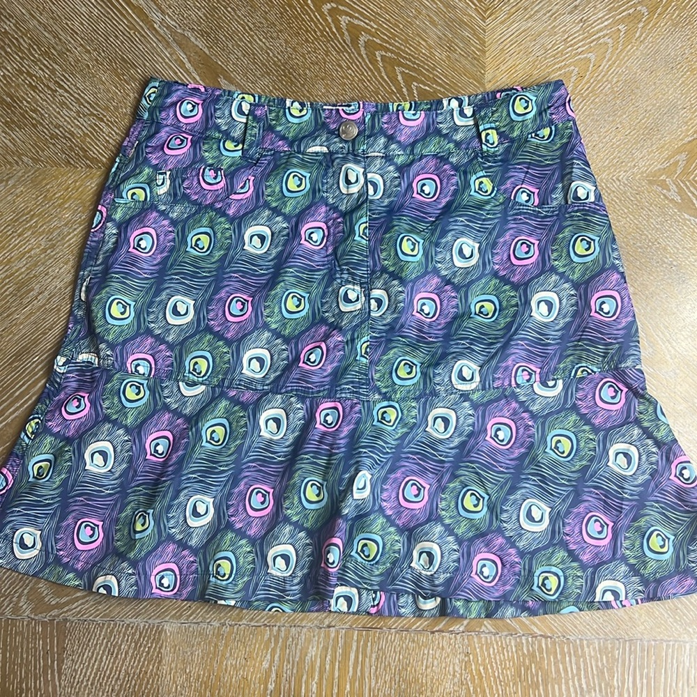 DAILY SPORTS BORN IN SWEDEN Peacock Tennis/ Golf Skort 4